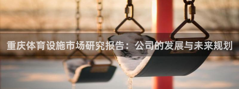 意昂体育4是干嘛的公司：重庆体育设施市场研究报告：公