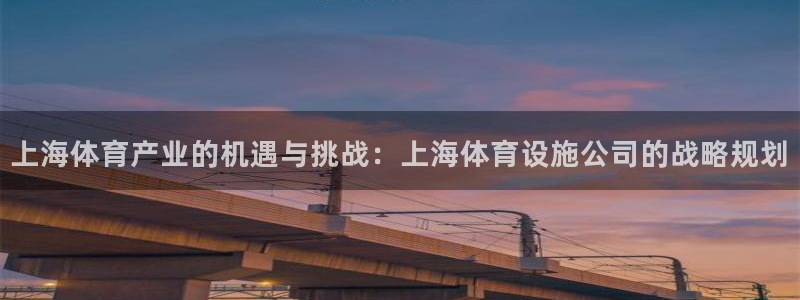 意昂4娱乐首页网站大全：上海体育产业的机遇与挑战：上