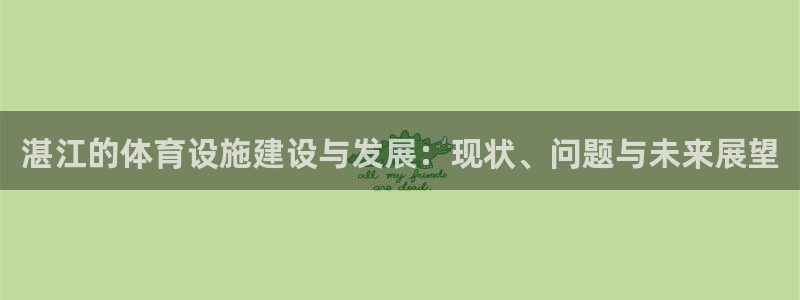 意昂集团官网：湛江的体育设施建设与发展：现状、问题与