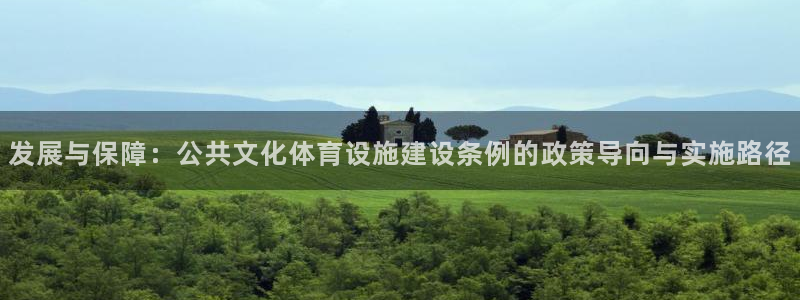 意昂4科技：发展与保障：公共文化体育设施建设条例的政