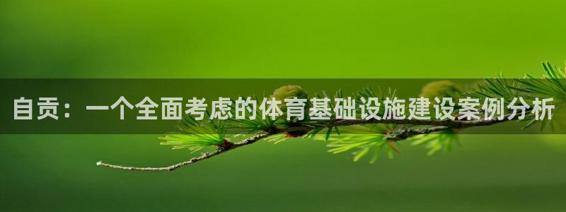意昂4娱乐40996：自贡：一个全面考虑的体育基础设