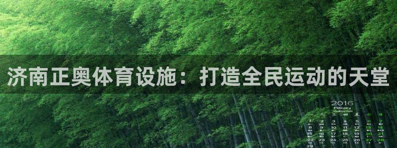 意昂体育4注册：济南正奥体育设施：打造全民运动的天堂