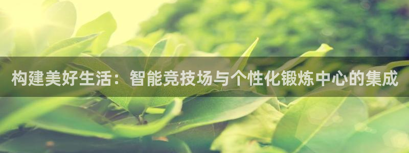 意昂体育4招商电话地址查询：构建美好生活：智能竞技场